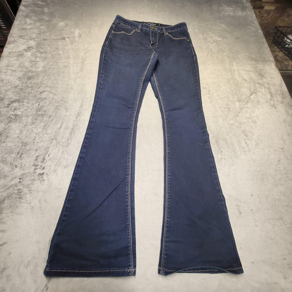 Max Jeans Jeans Womens 2 Blue Bootcut Dark Wash Modern Boot Stretch 5-Pocket